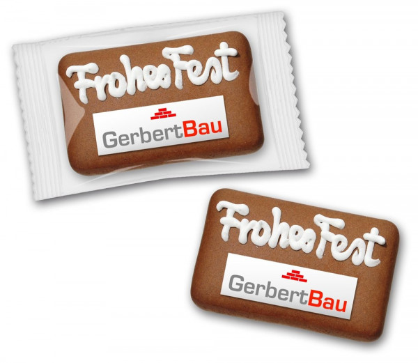 Lebkuchen - Card mit Logo