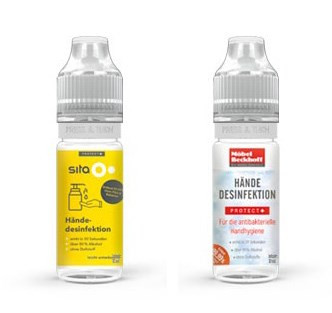 10 ml Desinfektionsmittel inkl. 4c Etikett