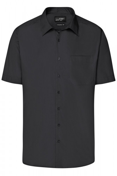 Men's Business Shirt Short-Sleeved