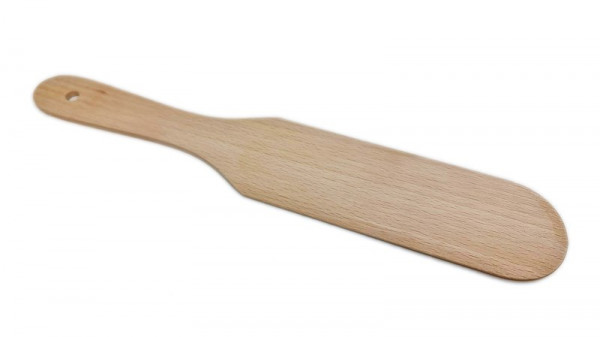 Pfannenwender / Teigschaber / Crepeswender aus Holz, 29 cm