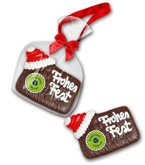 Printenlebkuchen Nikolauscard mit Logo