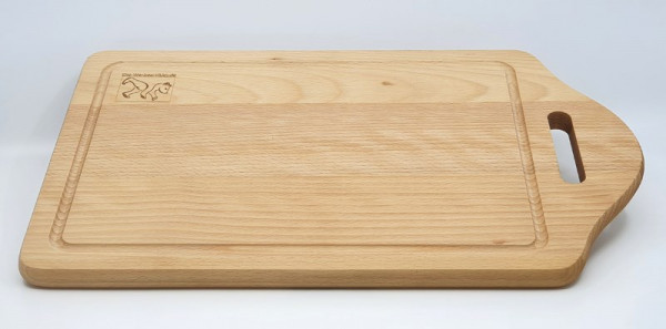 wertiges Holzbrett 40 x 25 cm