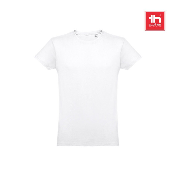 THC LUANDA WH. Herren-T-Shirt aus Baumwolle. Weiße Farbe