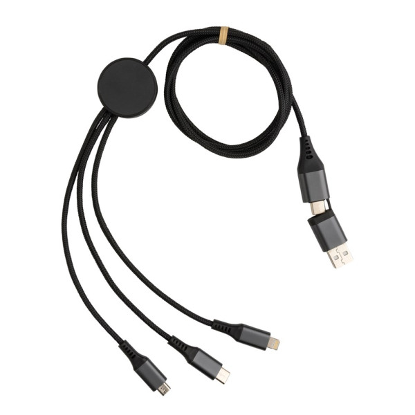 Terra 120cm 6-in-1-Kabel aus RCS recyceltem Aluminium