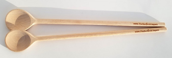 Kochlöffel aus Holz Rund 35 cm