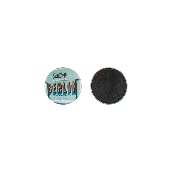 Metallbutton 37mm mit Magnet