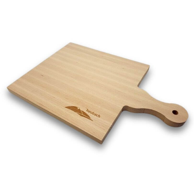 rechteckiges Schneidbrett mit Griff 
