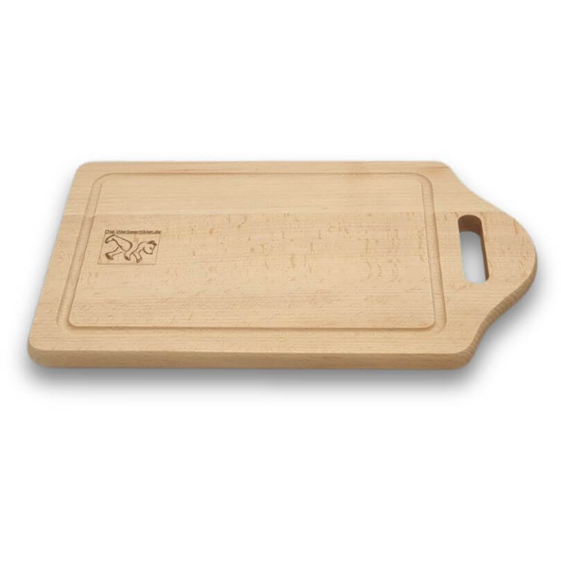 wertiges Holzbrett 34 x 21 cm