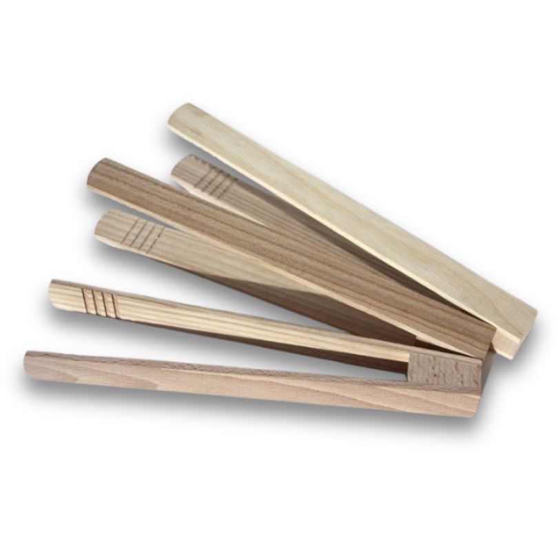 Holz Grillzange 22 cm