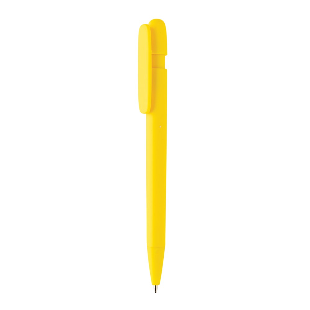 Devin Solid Stift aus GRS zertifiziertem rABS - gelb (± PMS Yellow C)