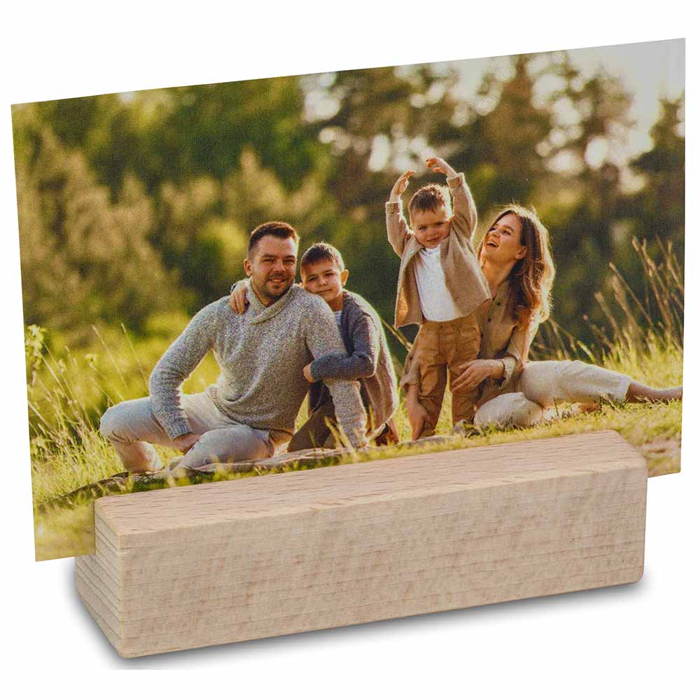 Bildhalter aus Holz - Weihnachten - ohne Lasergravur