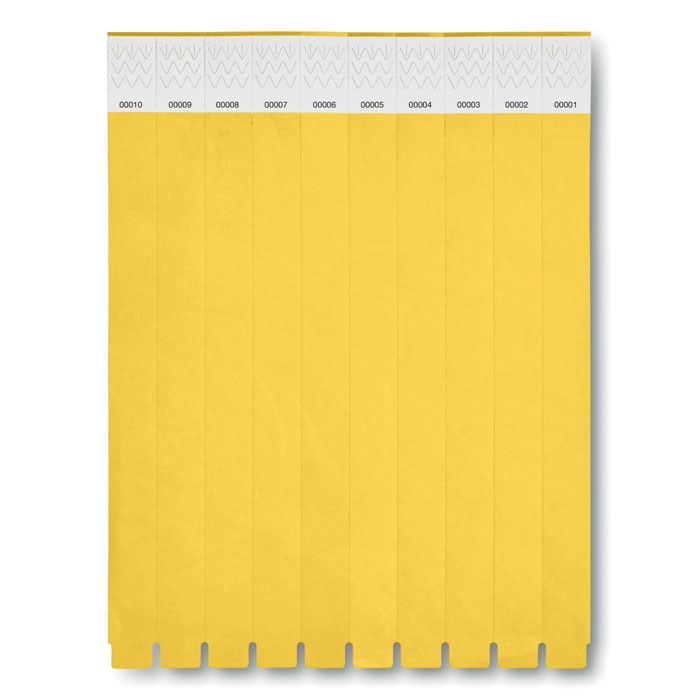  TYVEK - Tyvek® Event Armband - Gelb
